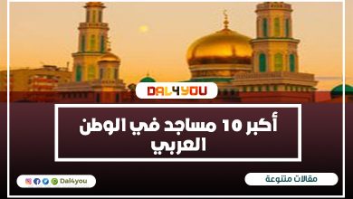أكبر 10 مساجد في الوطن العربي الاجمل والاشهر من حيث المساحه والطراز