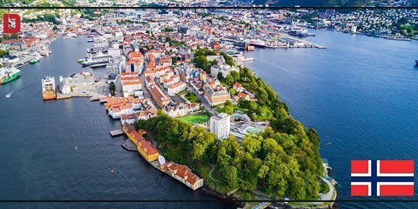 أفضل أماكن سياحية في النرويج : مياه مدينة بيرغن