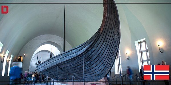 أفضل أماكن سياحية في النرويج : سفن الفايكينج