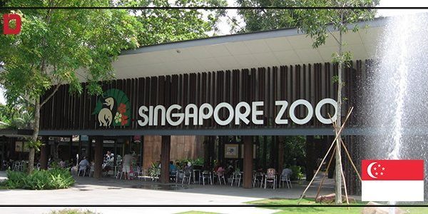مدخل حديقة حيوانات سنغافورة