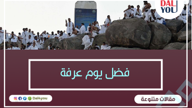 فضل يوم عرفة