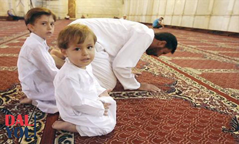 آداب المسجد للأطفال