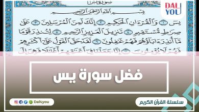 فضل سورة يس