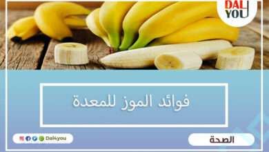 فوائد الموز للمعدة