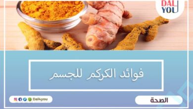 فوائد الكركم للجسم